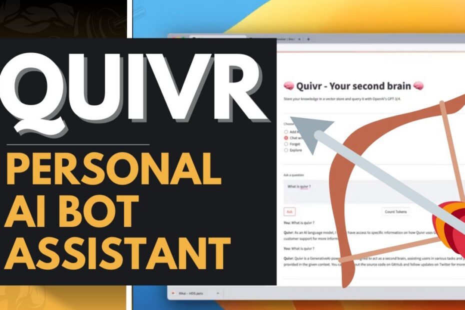 Quivr: Descubra o Seu Cérebro Digital com AI em Nuvem para Produtividade e Organização