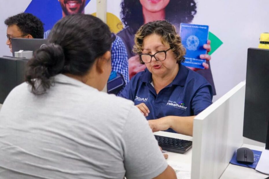 Sine AM divulga 291 vagas de emprego para esta segunda-feira