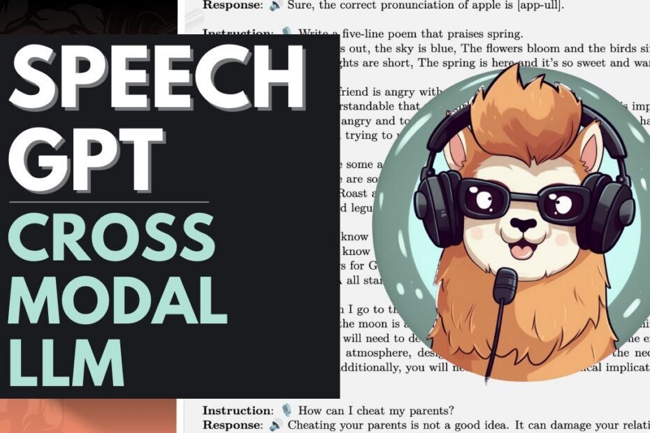 SpeechGPT: O Novo Modelo de Linguagem Conversacional Multimodal para Comunicações Eficientes