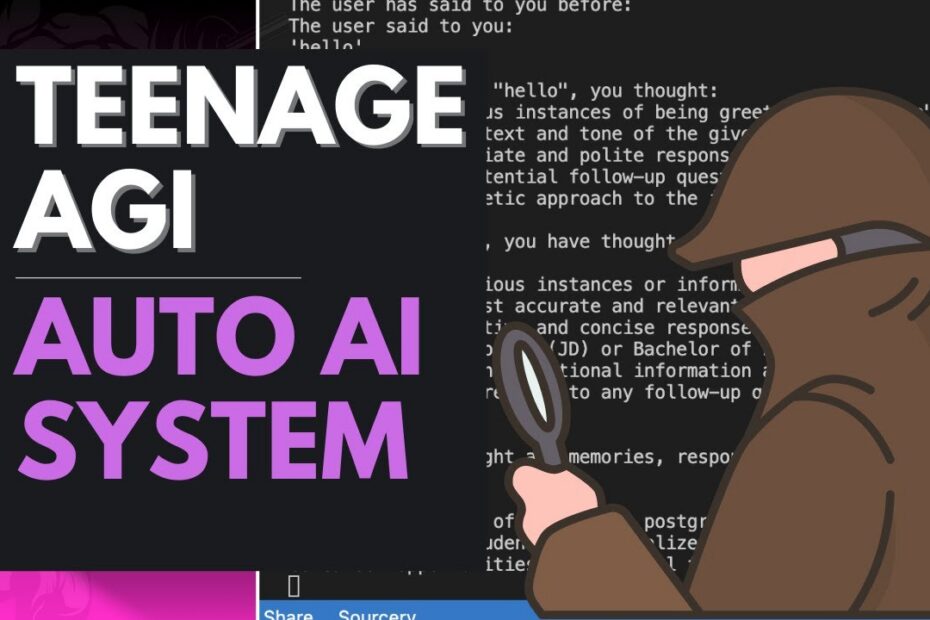 Teenage-AGI: O Novo Agente Autônomo Inspirado no BabyAGI para Revolucionar a IA