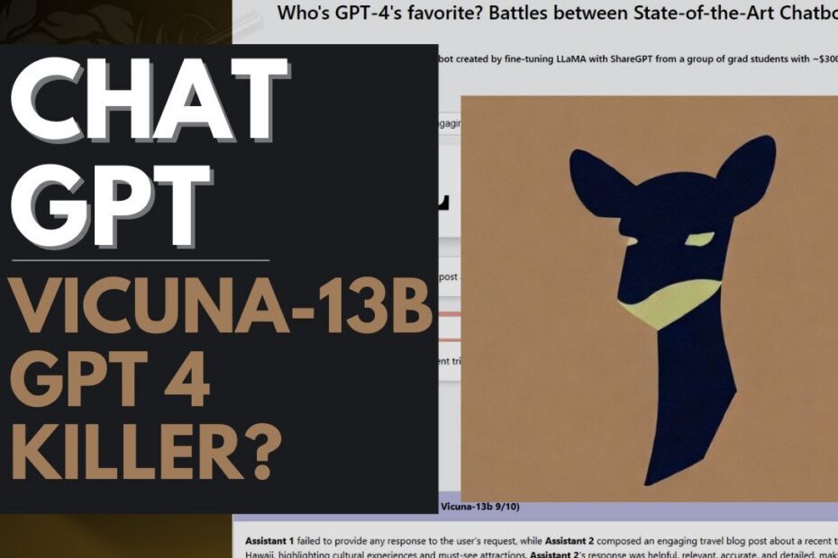 Vicuna-13B: O Novo Chatbot Open-Source que Pode Superar o ChatGPT