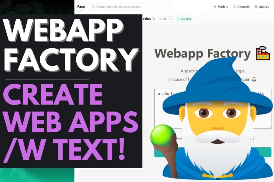 Webapp Factory: Crie e Automatize Aplicativos Web em um Clique com Wizard Coder LLM