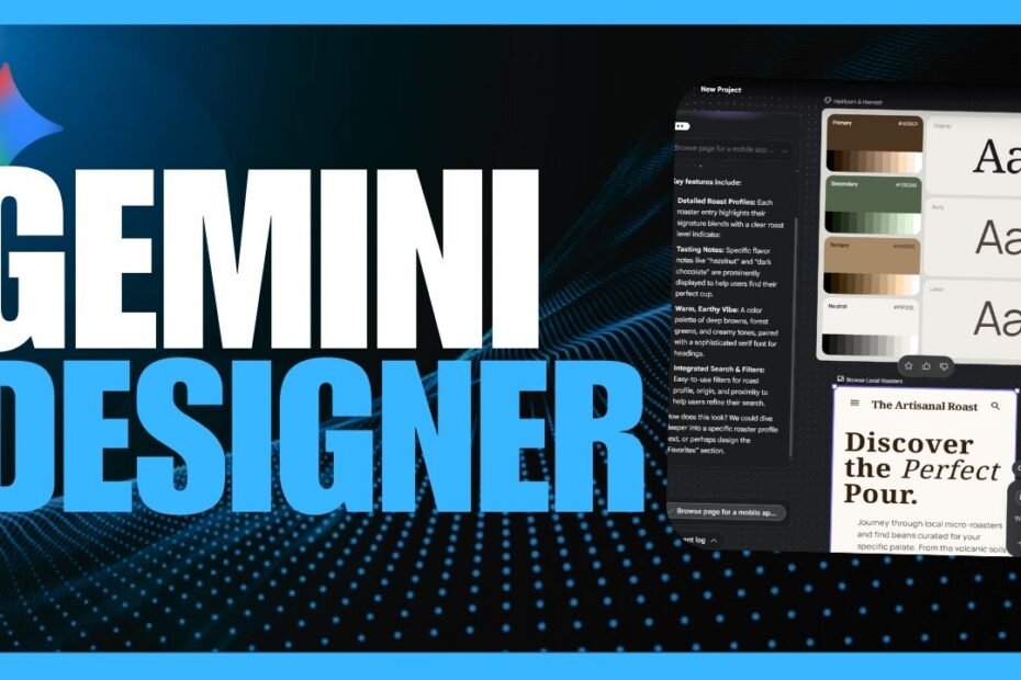 Descubra a Nova Ferramenta de Design AI da Google: Stitch - A Melhor Experiência em Design que Você Já Usou!